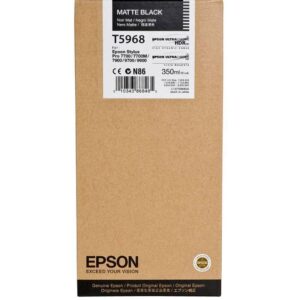 Tinteiro Original Epson T5968 Preto Mate