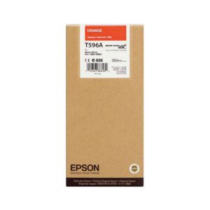 Tinteiro Original Epson T596A Laranja