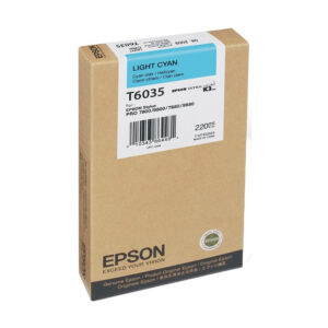 Tinteiro Original Epson T6035 Azul Claro