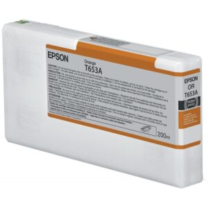 Tinteiro Original Epson T653A Laranja