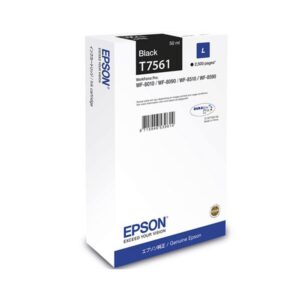 Tinteiro Original Epson T7561 Preto