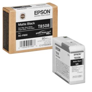 Tinteiro Original Epson T8508 Preto Mate