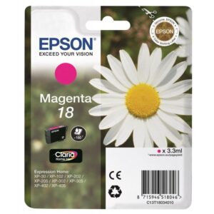 Tinteiro Original Epson nº18 Magenta