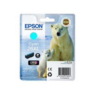 Tinteiro Original Epson nº26 XL Alta Capacidade Azul