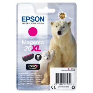 Tinteiro Original Epson nº26 XL Alta Capacidade Magenta