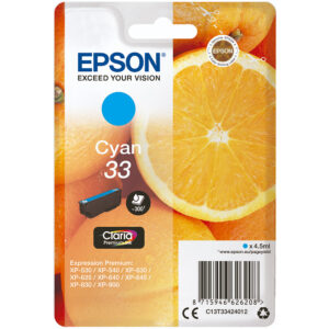 Tinteiro Original Epson nº33 Azul