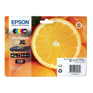 Tinteiro Original Epson nº33 XL Multipack de 5 cores