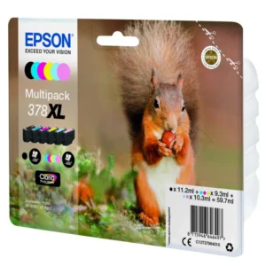 Tinteiro Original Epson nº378 XL Multipack de 6 cores