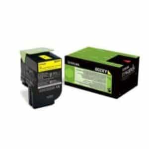 Toner Original Lexmark 802XY Amarelo