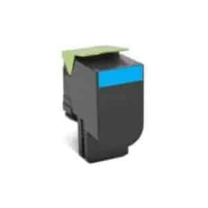 Toner Original Lexmark 802XC Azul