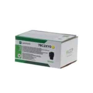 Toner Original Lexmark 78C2XY0 Amarelo