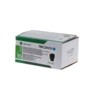 Toner Original Lexmark 78C2XC0 Azul