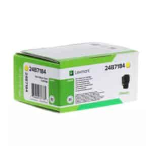 Toner Original Lexmark 24B7184 Amarelo