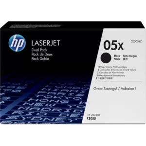 Toner Original HP nº05X Preto Pack de 2