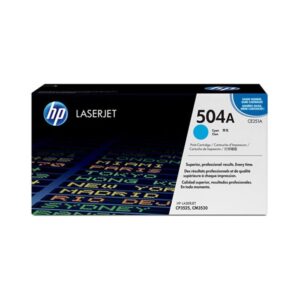 Toner Original HP nº504A Azul