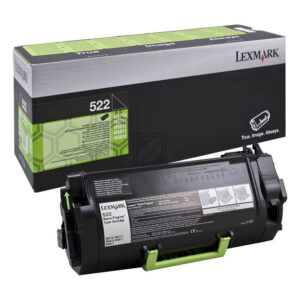 Toner Original Lexmark 522 Preto