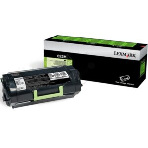 Toner Original Lexmark 622H Preto