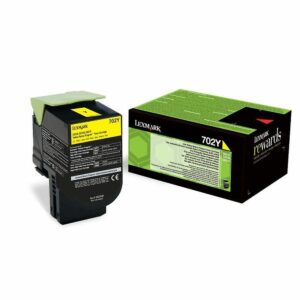 Toner Original Lexmark 702 Amarelo