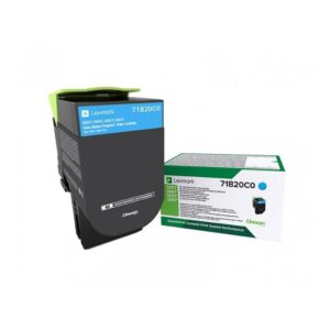 Toner Original Lexmark 71B20C0 Azul