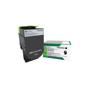 Toner Original Lexmark 71B20K0 Preto