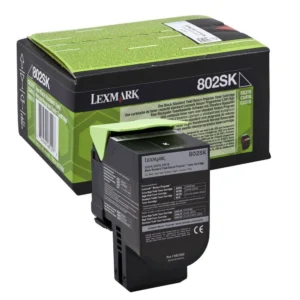 Toner Original Lexmark 802SK Preto