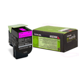 Toner Original Lexmark 802XM Magenta