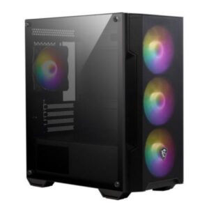 Caixa Msi Mag Forge M100A Micro-ATX Rgb Preto