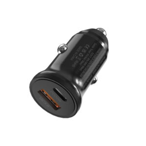 Carregador Halfmman Car Charger +QC 3.0 20W Preto 2