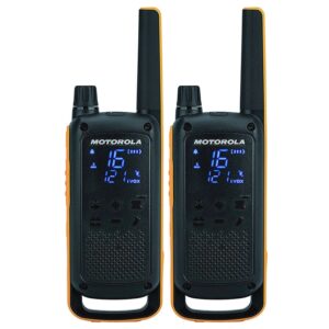 Walkie Talkie Motorola T82 - 16 Canais 10Km Preto