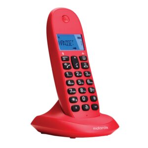 Telefone Motorola C1001 Vermelho