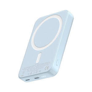 PowerBank Halfmman Magnet Wireless PD 20W Azul 4