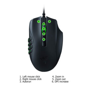 Rato Gaming Razer Naga X MMO Rgb 18000Dpi Preto