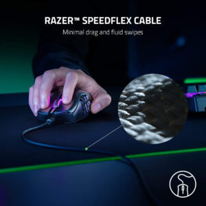 Rato Gaming Razer Naga X MMO Rgb 18000Dpi Preto