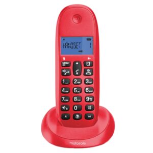 Telefone Motorola C1001 Vermelho