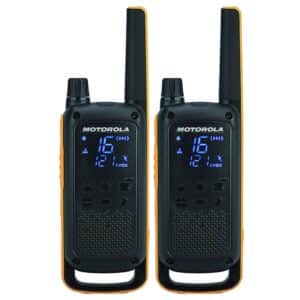 Walkie Talkie Motorola T82 Extreme - 16 Canais 10Km Preto