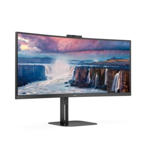 Monitor AOC VA 34" 21:9 WQHD Webcam CU34V5CW/BK