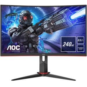 Monitor AOC VA 27″ FHD Curvo 0.5MS 240HZ C27G2ZU/BK