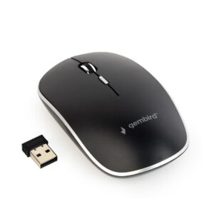 Rato Gembird Wireless 2.4Ghz 1600Dpi Preto