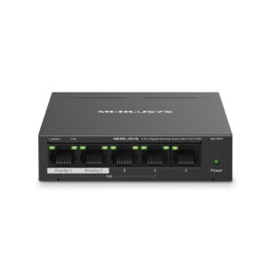 Switch Mercusys 5 Portas Gigabit Desktop com 4 Portas POE+