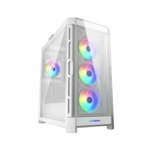 Caixa Cougar DuoFace Pro RGB Branca