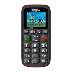 Telemóvel Maxcom Comfort MM428 1.8" Dual SIM 2G Preto Vermelho