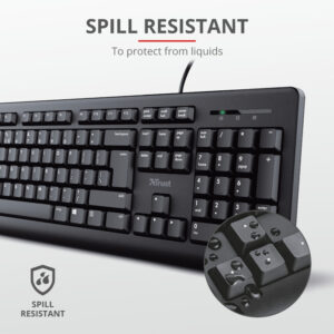 Teclado Trust Primo PT Preto