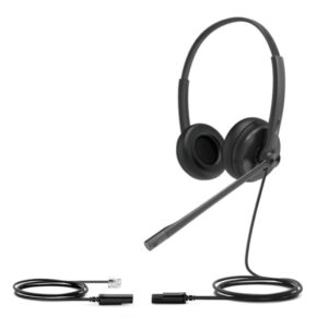 Auriculares Yealink YHS34 Lite Dual Biaurales RJ