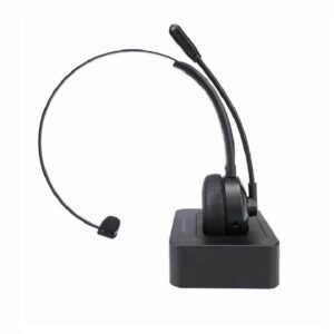 Auscultadores Gembird Bluetooth Mono Para CallCenter com base Preto