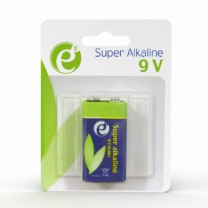 Pilha Alcalina Gembird 9V 6LR61 500mAh