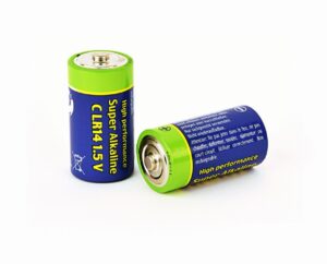 Pilha Alcalina Gembird C-Cell LR14 1.5V 7500mAh Pack 2 Unidades