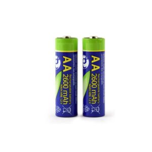 Pilha Ni-Mh Recarregavel Gembird AA 1.2V 2600mAh Pack 2 unidades