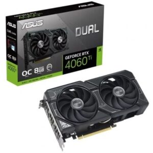 Placa Gráfica Asus Dual GeForce RTX 4060 Ti OC 8GB GDDR6