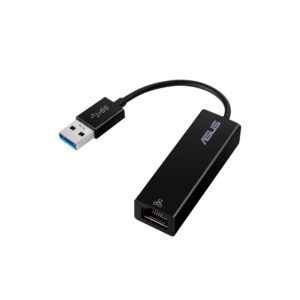 Adaptador de Rede Asus USB3.0 p/ RJ45 Gigabit OH102 Preto