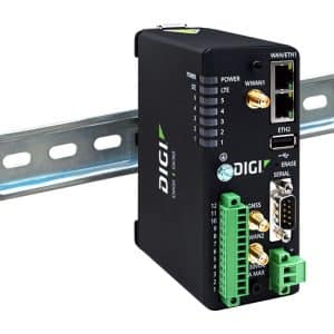 Router Industrial Digi IX30 - LTE Cat 4/3G/2G GNSS RS232 Controlo Remoto de Dispositivos